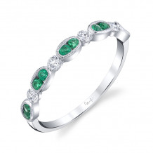 Uneek Emerald Diamond Fashion Ring - LVBMI2065E