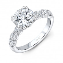 Uneek Round Diamond Engagement Ring - R210599RDU