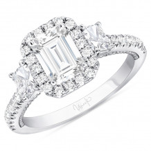 Uneek Us Collection Radiant Diamond Engagement Ring - SWUS308RAD-6.7X5RAD