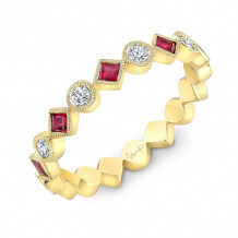 Uneek Ruby Diamond Fashion Ring - LVB0722YRWF