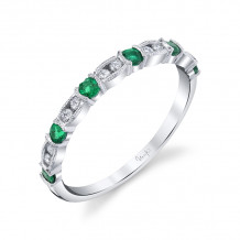 Uneek Emerald Diamond Fashion Ring - LVBMI2064E