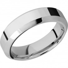 Lashbrook Cobalt Chrome 6mm Men's Wedding Band - CC6HB+POLISH