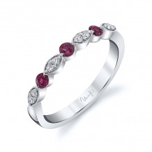 Uneek Ruby Diamond Fashion Ring - LVBRI3854R