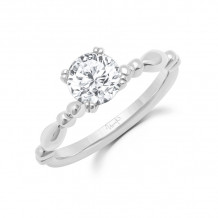 Uneek Us Collection Round Diamond Engagement Ring - SWUSOL05W-6.5RD