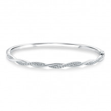 Uneek Stackable Diamond Bangle - LVBARI355W