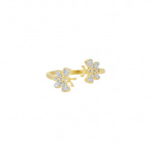 Freida Rothman Butterfly Open Cuff Ring - AHPYZR07-5