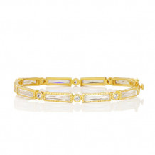 Freida Rothman Baguette Hinge Bangle