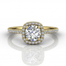 Martin Flyer 18k Yellow Gold FlyerFit Engagement Ring