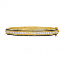 Freida Rothman Pave Row Hinge Bangle - YRZB0853B