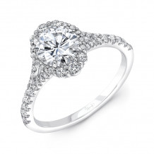 Uneek Round Diamond Engagement Ring - SWS232DSSSW-6.5RD