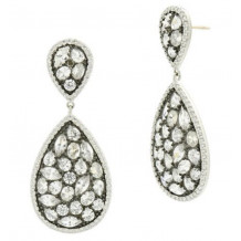 Freida Rothman 14k Gold Plated Sterling Silver Drop Earrings