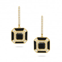 Doves Gatsby 18k Yellow Gold Gemstone Earrings - E8804BO-1