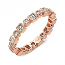 Uneek Broadway II Stackable Diamond Band - LVBNA029R