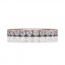 Martin Flyer 14k Rose Gold FlyerFit Wedding Band