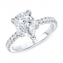 Uneek Pear Shaped Diamond Engagement Ring - SWS303