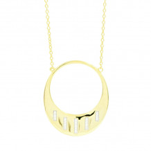 Freida Rothman Radiance Open Pendant Necklace - RNPYZN03-27