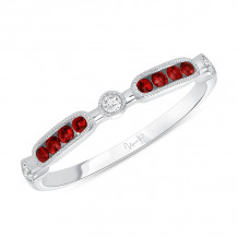 Uneek Ruby Stackable Fashion Ring - LVBMI2067R