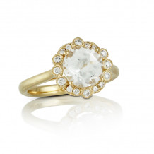 Doves 18k Rose Gold Little Bird Bridal Morganite Engagement Ring - LB260WT