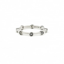 Freida Rothman Bezel Station Stack Ring - PRZR0984B-4