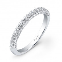 Uneek 21-Diamond U-Pave Wedding Band - UWB017