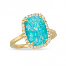 Doves Amazon Breeze 18k Yellow Gold Gemstone Ring - R6237AZ-1