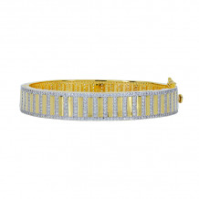 Freida Rothman Illuminating Wide Hinge Bangle - RNPYZB23-H