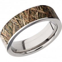 Lashbrook Titanium 7mm Men's Wedding Band - 7F16_MOCSG+POLISH