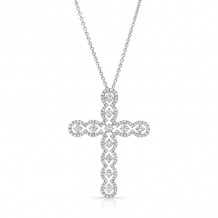 Uneek Cross Diamond Pendant - LVNWC841W