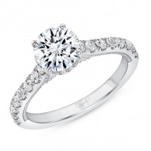 Uneek Us Collection Engagement Ring - SWUS020CW-6.5RD