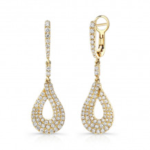 Uneek Dangling Diamond Earrings - LVEW694Y