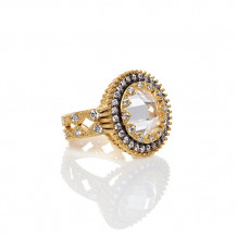 Freida Rothman Round Crown Edge Ring