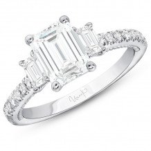 Uneek Us Collection Radiant Diamond Engagement Ring - SWUS307-6.7X5RAD