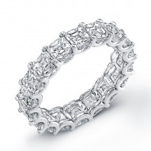 Uneek Asscher Cut Diamond Eternity Band - ETAS400