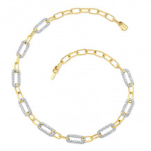 Uneek Legacy Diamond Necklace - NK1838DC