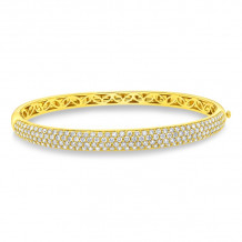 Uneek Stackable Diamond Bangle - BR6322jg