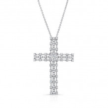 Uneek Cross Diamond Pendant - LVNWC832W