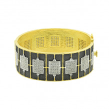 Freida Rothman Modern Mosaic Marquee Hinge Bracelet - MMTKZB17-H