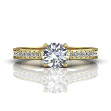 Martin Flyer 14k Yellow Gold FlyerFit Engagement Ring