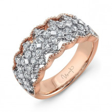 Uneek Gossamer Open Lace Diamond Band - LVBLG4879