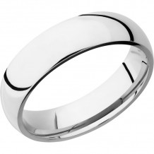 Lashbrook Cobalt Chrome 6mm Men's Wedding Band - CC6D+POLISH