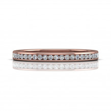 Martin Flyer 18k Rose Gold FlyerFit Wedding Band