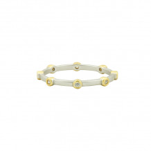 Freida Rothman Bezel Station Stack Ring - PYZR0984B-7