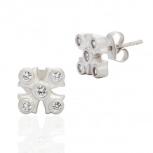 Freida Rothman Maltese Stud Earrings - PZE020024B