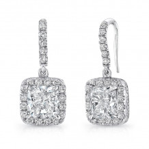 Uneek Wire Hook Diamond Earrings - LVE678