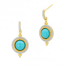 Freida Rothman Shades Of Hope Short Drop Earrings - BCPYZTQE20-14K