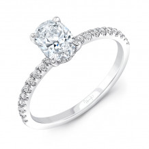 Uneek Oval Diamond Engagement Ring - R021OVU