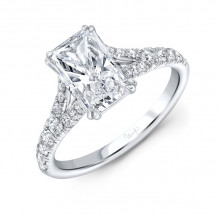 Uneek Radiant Cut Diamond Engagement Ring - USM09-RAD