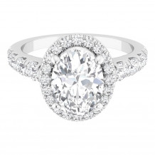 Martin Flyer Platinum Engagement Ring