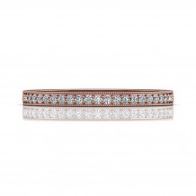 Martin Flyer 14k Rose Gold FlyerFit Wedding Band