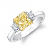 Uneek Natureal Diamond Engagement Ring - LVS849